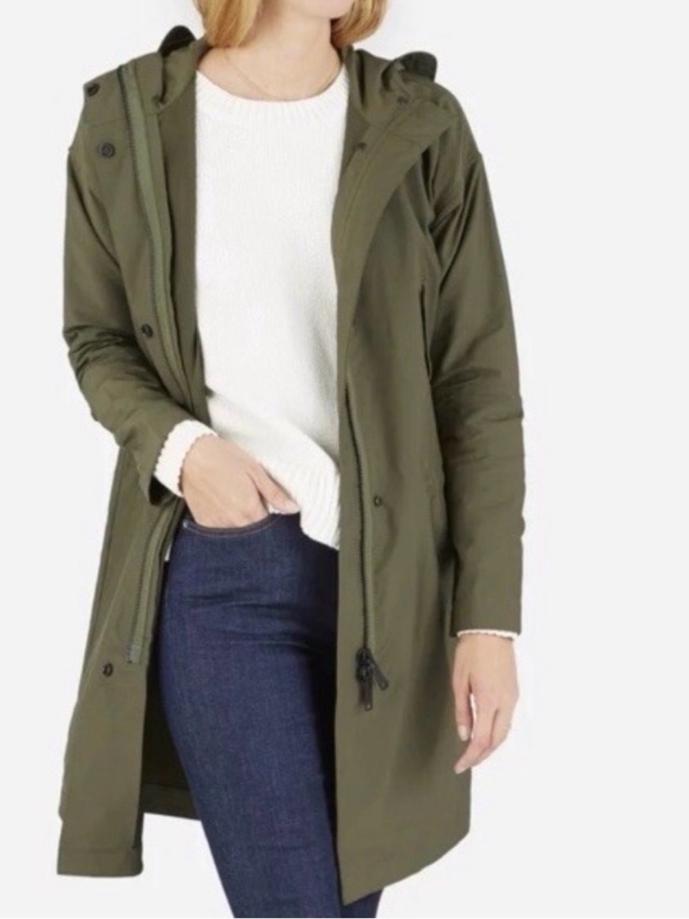 EVERLANE renew Women's Hooded light jacket
